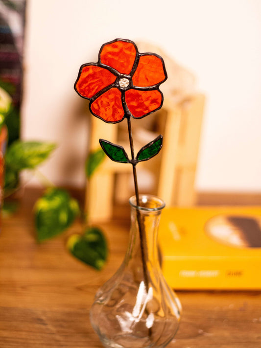Tangerine - Vitray Çiçek