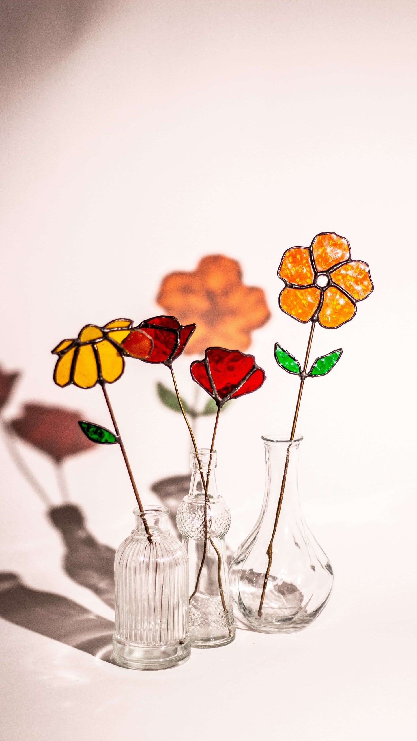 Papatya - Vitray Çiçek