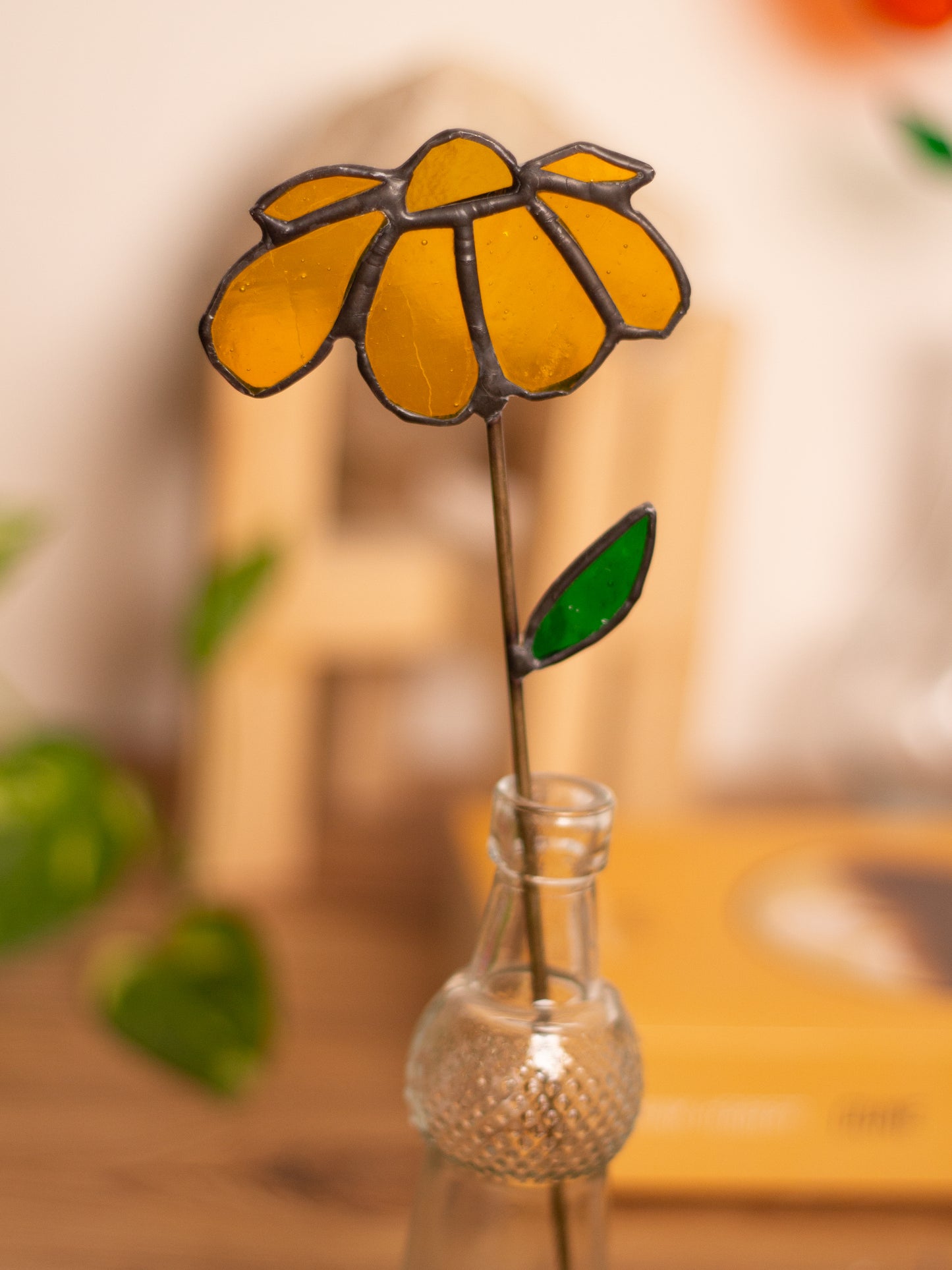 Papatya - Vitray Çiçek