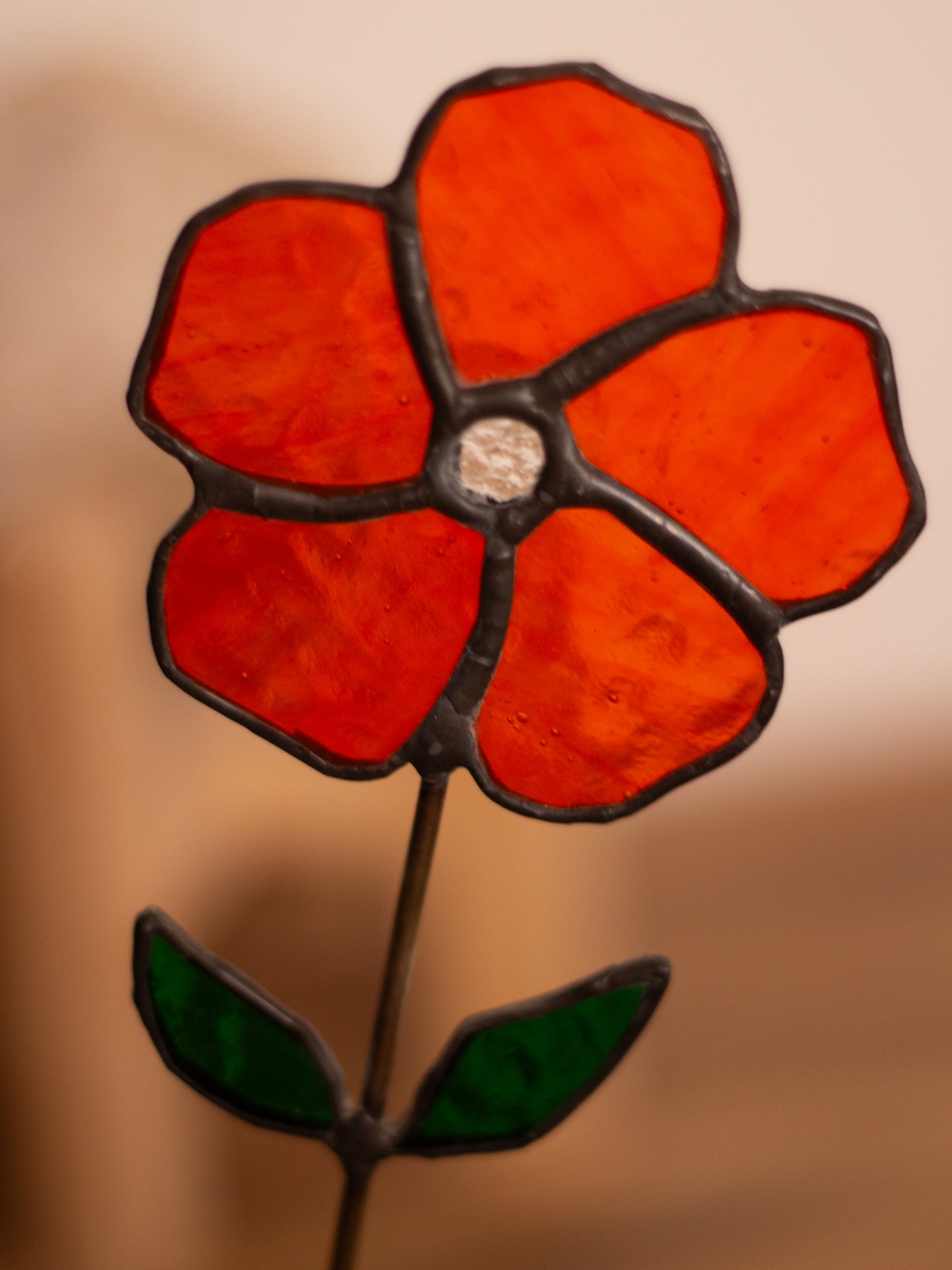 Tangerine - Vitray Çiçek