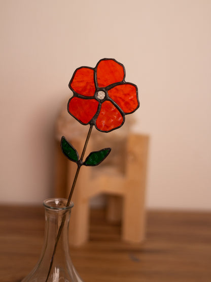 Tangerine - Vitray Çiçek