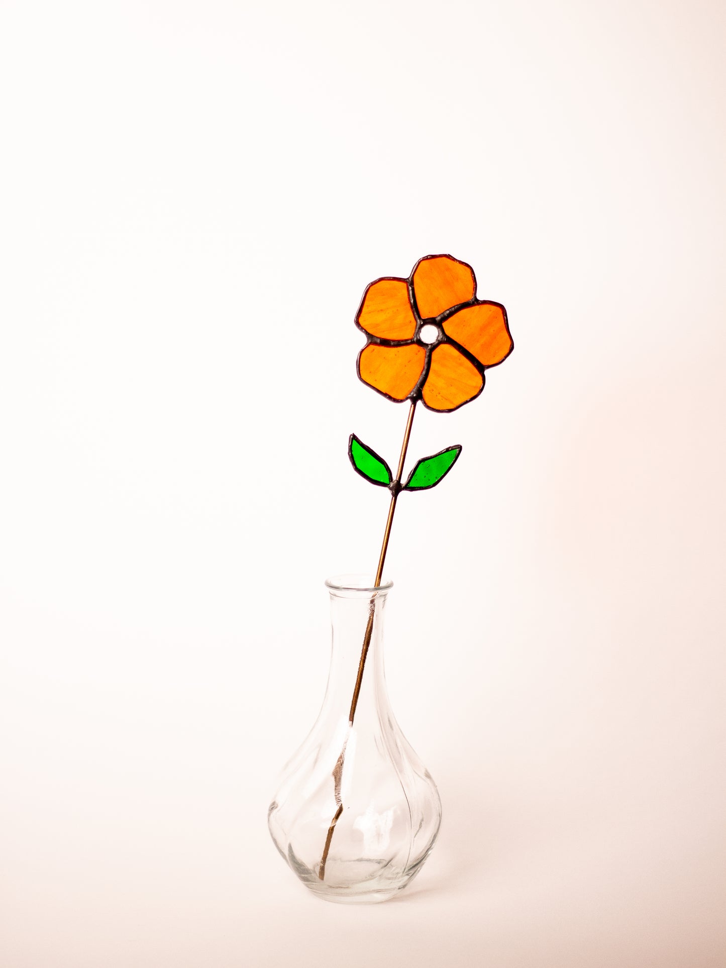 Tangerine - Vitray Çiçek