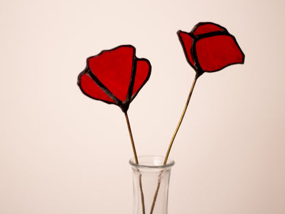 Gelincik - Vitray Çiçek