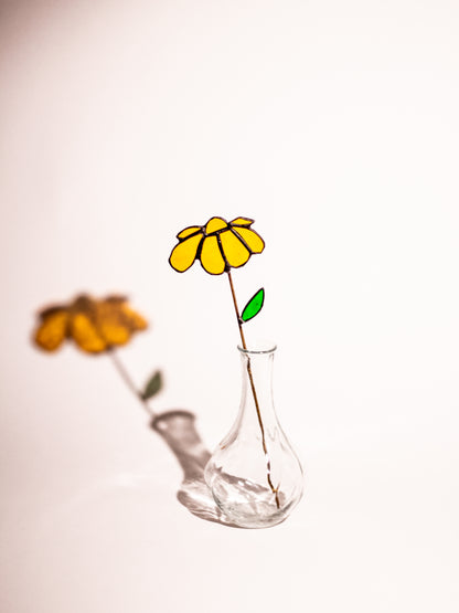 Papatya - Vitray Çiçek