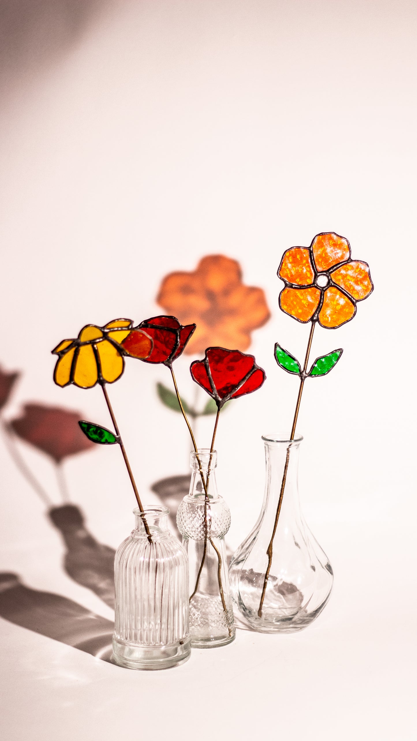 Papatya - Vitray Çiçek