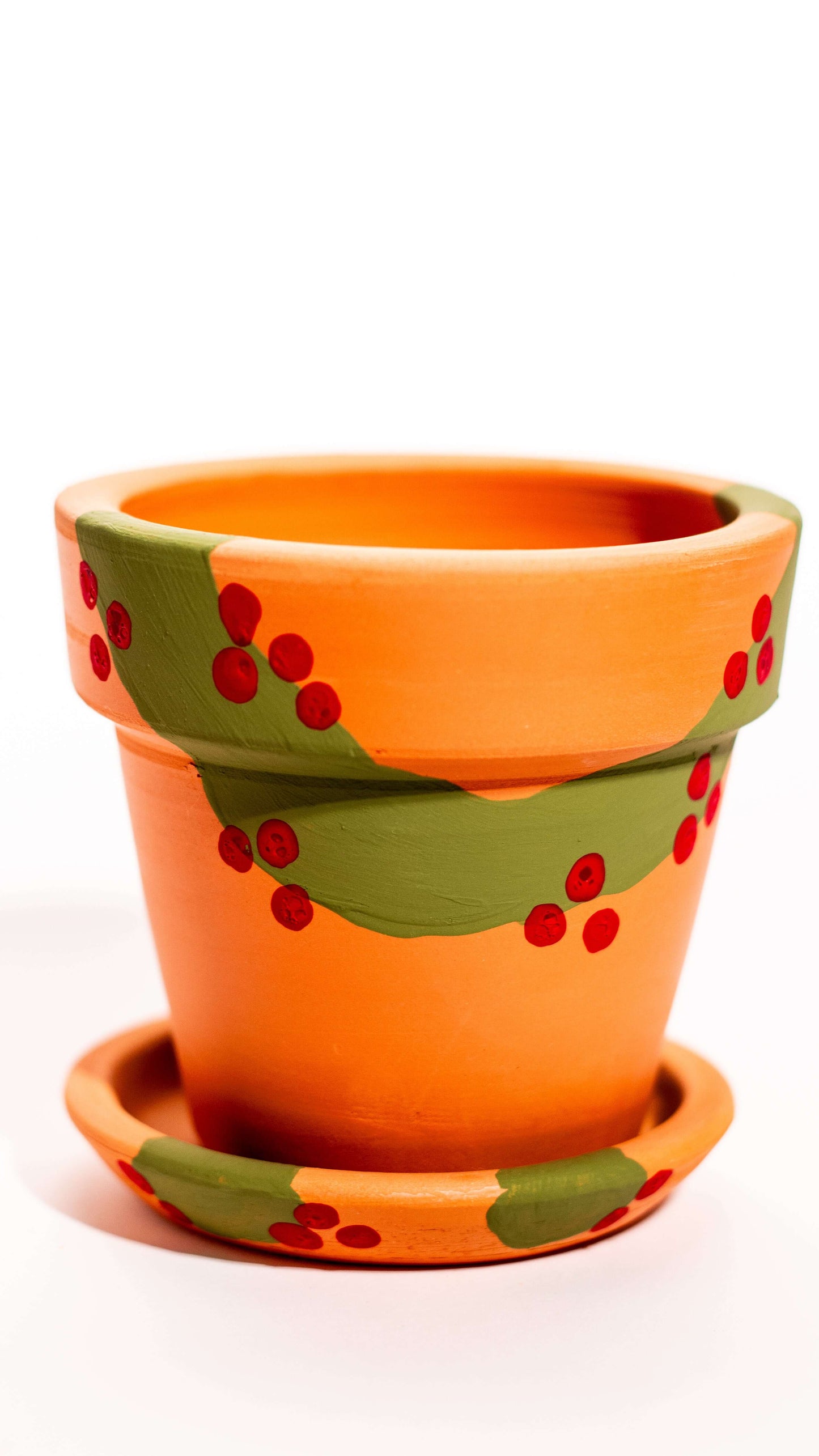 Yeni Yıl Saksı İkilisi – Terracotta Saksı Seti