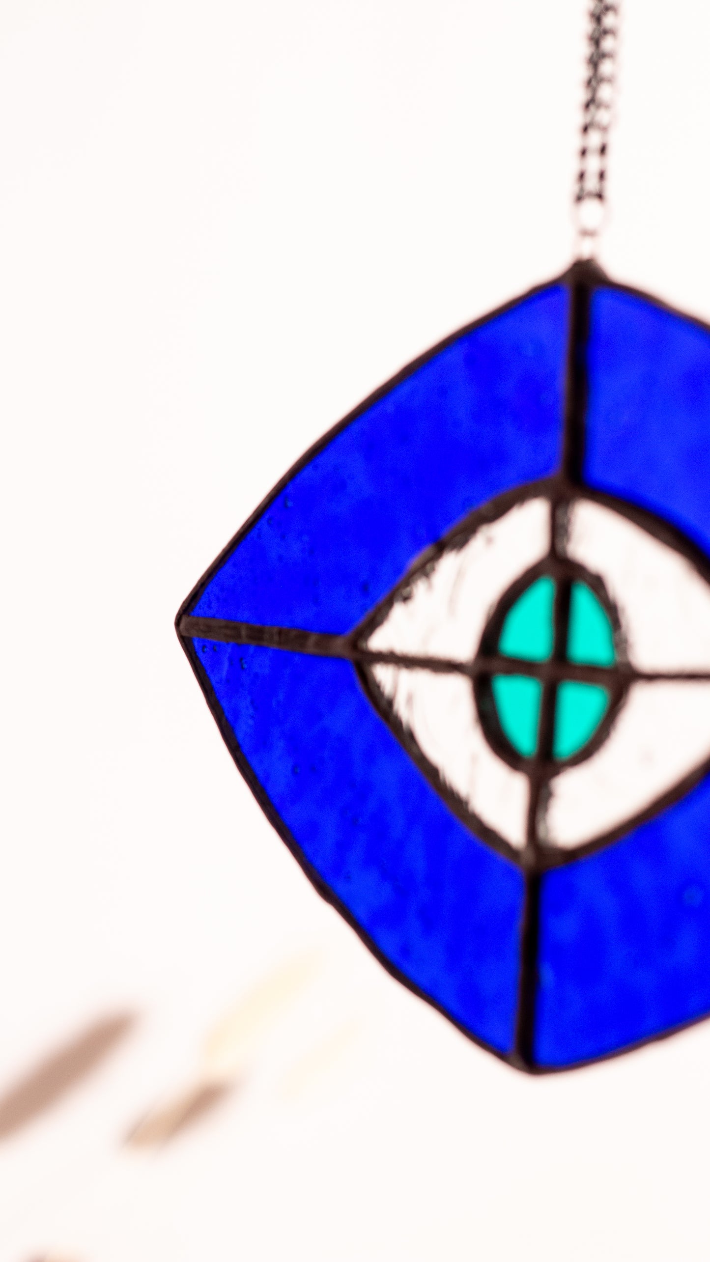 Nazar Boncuğu Vitray Panel |  Kadim Motifler Serisi