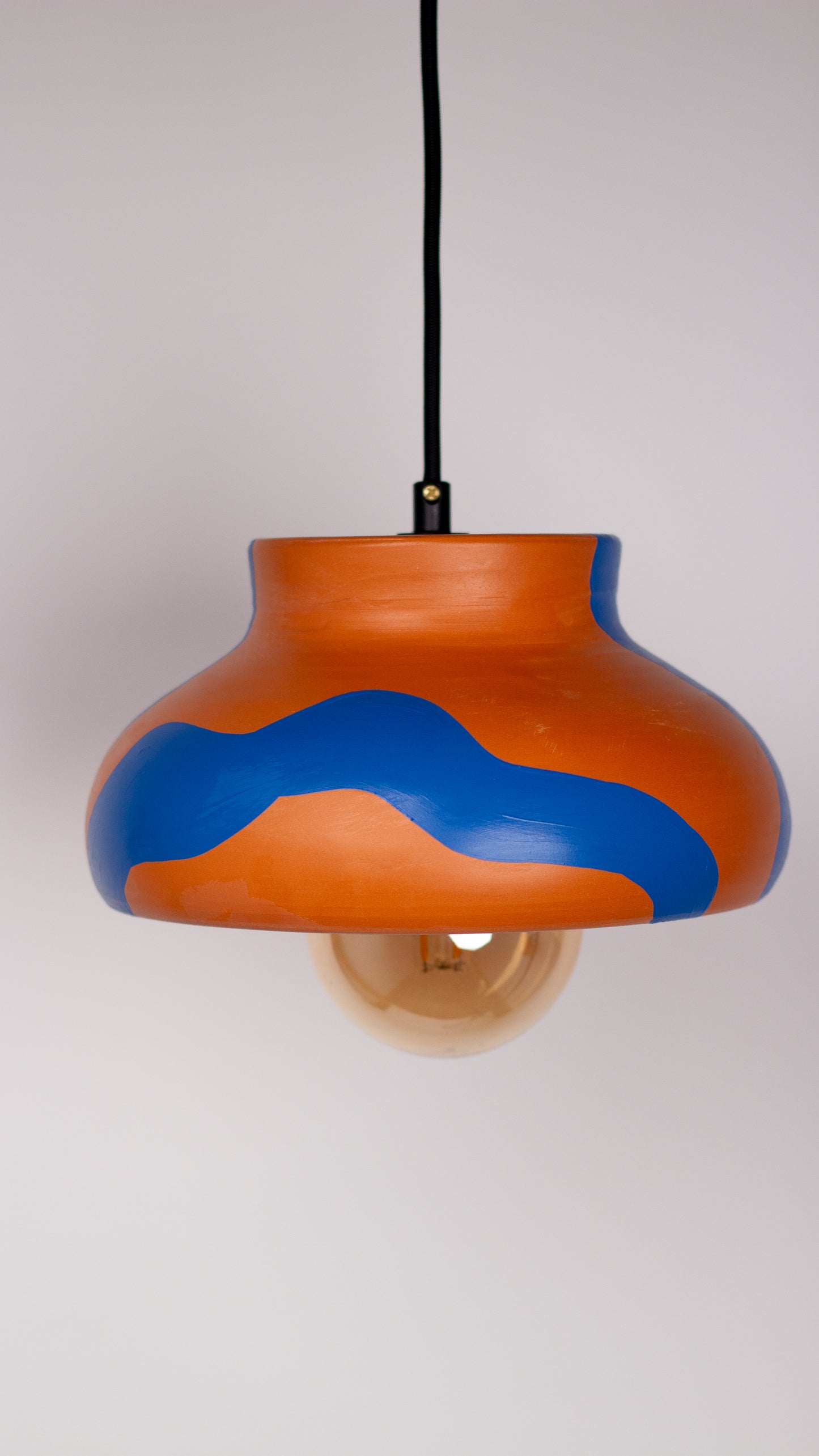 KLAİ - Terracotta Mavi Avize