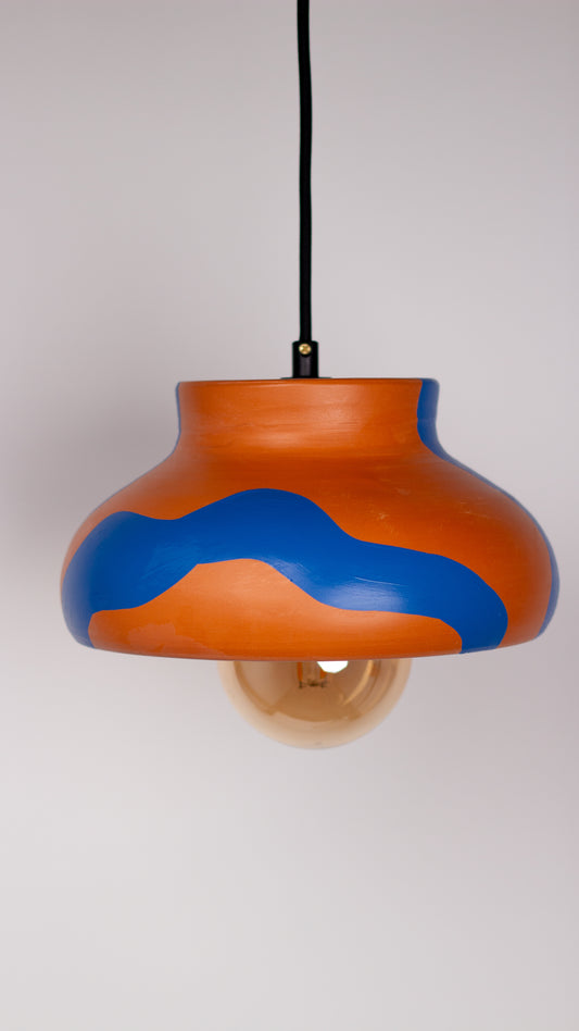 KLAİ - Terracotta Mavi Avize